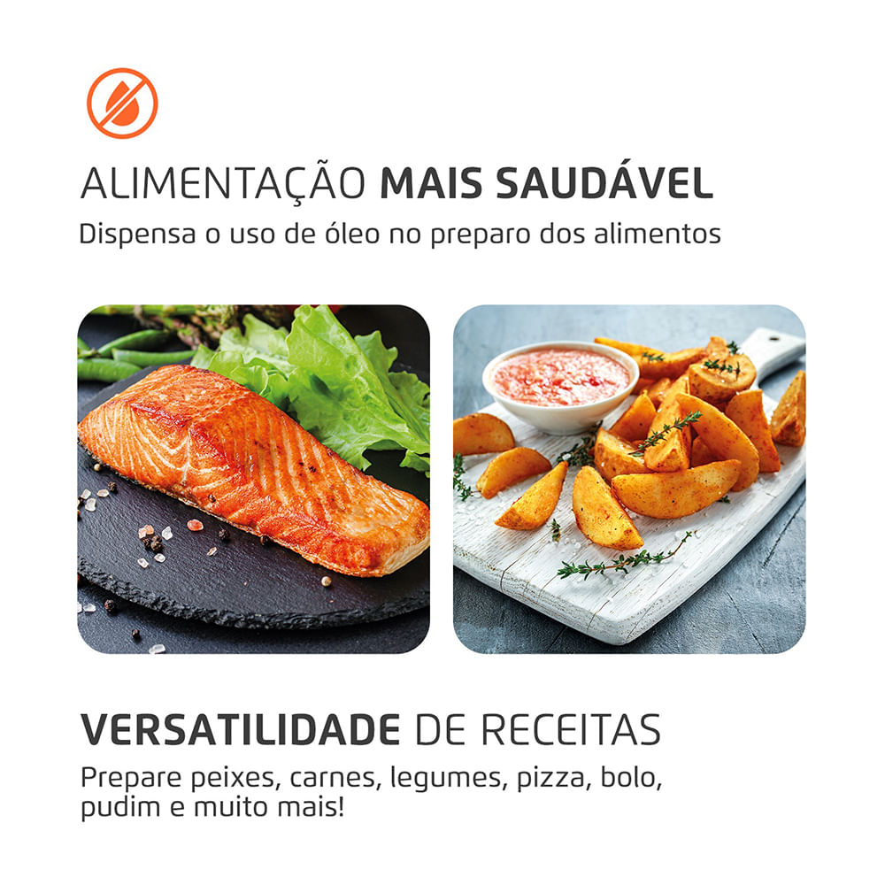Detalhes da Air Fryer Mondial, imagem 1